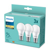 3PAK Żarówka LED E27 A60 10W = 75W 1055lm 2700K Ciepła PHILIPS
