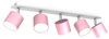 Lampa Sufitowa DIXIE Różowa 5xGX53 Milagro