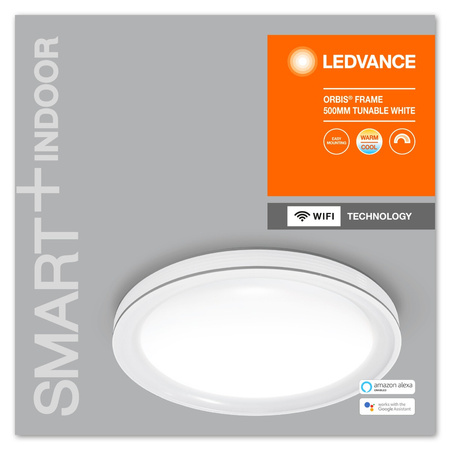 Plafon LED lampa sufitowa ORBIS Frame 32W 3300lm ciepła-zimna 50cm SMART+ WiFi LEDVANCE