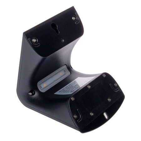 Lampa Ogrodowa Solarna Kinkiet Elewacyjny BUTTERFLY LED IP65 1,5W 4000K Czujnik Czarna Eko-Light