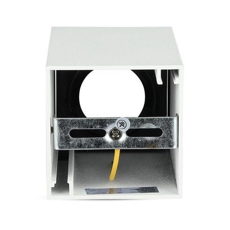 Oprawa Sufitowa Natynkowa Spot GU10 Kwadratowa Biała/Czarna VT-882 V-TAC