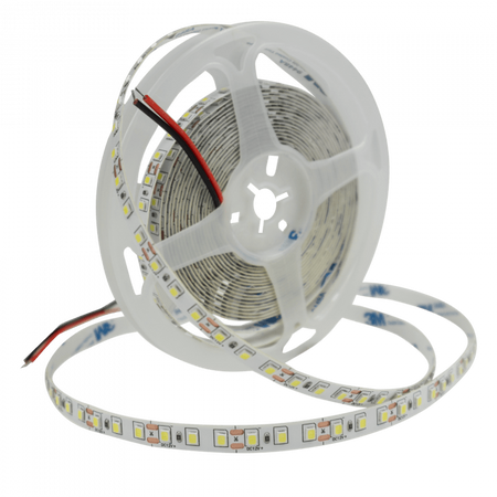 Taśma LED Pasek SMD 2835 10.8W/m 500lm/m 60LED/m 24V 6500K Zimna IP20 Rolka 5m Ecolight