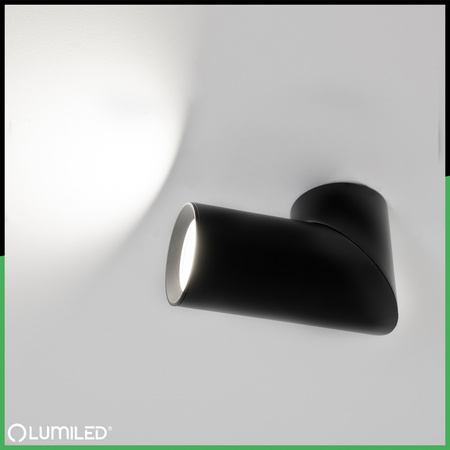 Lampa Sufitowa Plafon SPOT TUBA Reflektor Oprawa Halogenowa Skośna GU10 TABULA LUMILED