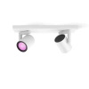 Lampa Sufitowa LED Reflektor 8.2W 800lm IP20 White and Color Ambiance RGB + TW Biała Inteligentna SMART Zigbee Bluetooth Argenta Philips HUE