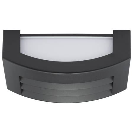 Kinkiet Ogrodowy Elewacyjny Lampa Zewnętrzna E27 Ciemnoszara IP54