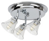 Lampa Sufitowa LED Łazienkowa E14 IP44 Chrom Klasyczny Antoine Rabalux