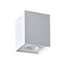Oprawa sufitowa natynkowa Hadar Q1 1xGU10 ruchoma kwadrat biała