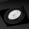 Oprawa Natynkowa HALOGENOWA Ruchoma SPOT GU10 Kwadrat Czarna AURI LUMILED