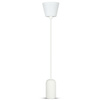 Lampa Wisząca Oprawa E27 Betonowy klosz z białym kablem VT-7668 V-TAC