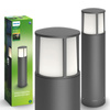 Lampa Ogrodowa Zewnętrzna SŁUPEK 40cm LED 5.5W 600lm 2700K IP44 Stock Philips
