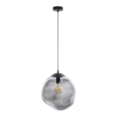 Lampa Sufitowa Wisząca SOL GRAPHITE Zwis Czarno-Grafitowa Szklana Nowoczesna E27 4264 TK Lighting
