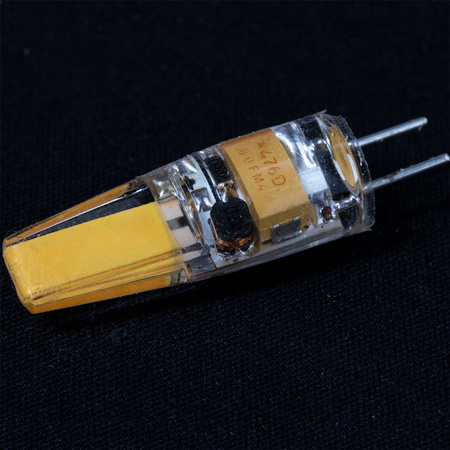 Żarówka LED G4 Kapsułka 3W = 30W 330lm 3000K Ciepła 360° 12V FILAMENT LUMILED