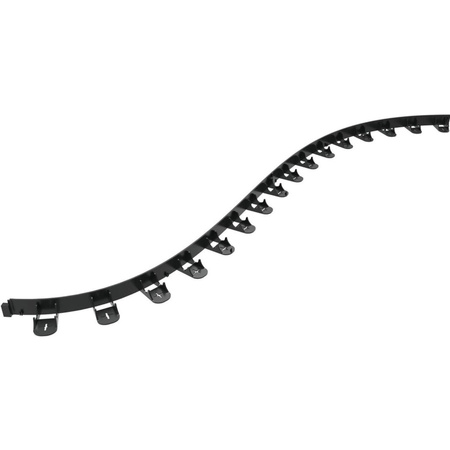 Obrzeże Ogrodowe Trawnikowe Elastyczne Czarne UNIBORD 100cm Mocne Mrozoodporne CELLFAST