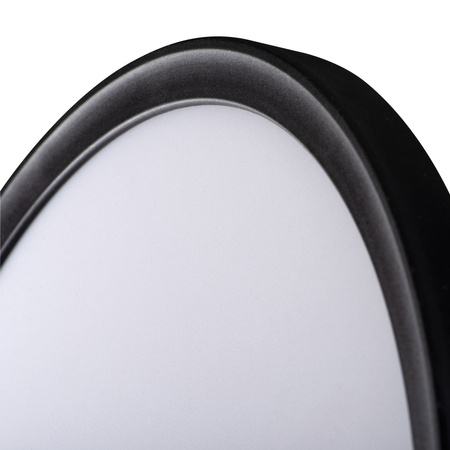 Plafon LED AZPO Lampa sufitowa 22W IP54  Czarny KANLUX