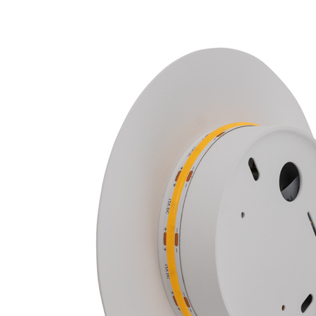Kinkiet Ścienny Lampa Natynkowa LED 7W 60lm 3000K Ciepła Biała RING LED S 7637 Nowodvorski