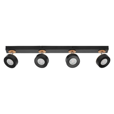 Oprawa Sufitowa Lampa Punktowa LED Reflektor 4-Punktowy Dekoracyjny 19.2W Czarna LEDVANCE
