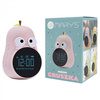 Zegar Elektroniczny dla Dzieci BUDZIK Różowy Akumulatorowy 1200mAh GRUSZKA MARY'S