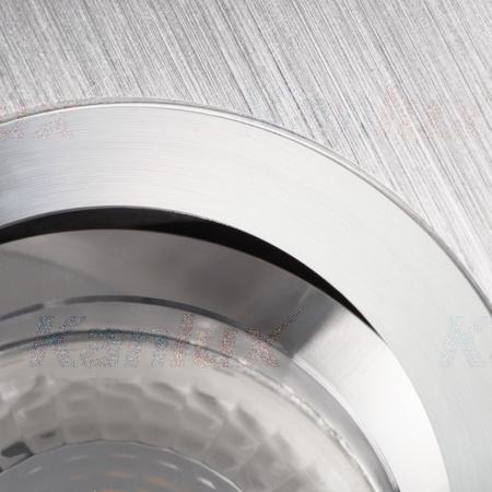 Oprawa sufitowa PODWÓJNA halogenowa podtynkowa SEIDY MR16 Gx5,3 aluminium Kanlux