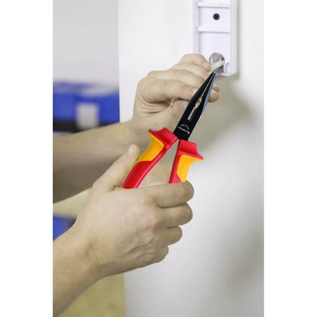 Szczypce Wydłużone Proste 200mm 1000V VDE Hoegert Technik