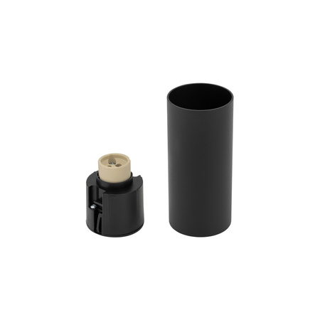 Oprawa Natynkowa Sufitowa GU10 SPOT TUBA Czarna MONO S 10778 Nowodvorski