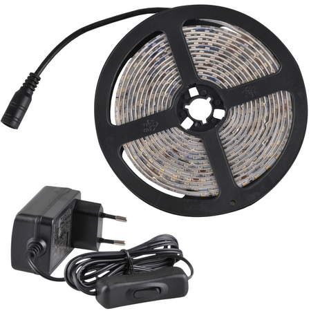 Taśma Pasek LED 23W 2300lm 6500K Zimna 120° Biała IP65 Ściemnialna Sanico Goldlux