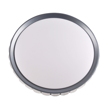 Plafon LED Oprawa Sufitowa 72W 8000lm CCT 120° Biała Czarna IP44 Pilot Ściemnialna Nina Sanico Goldlux