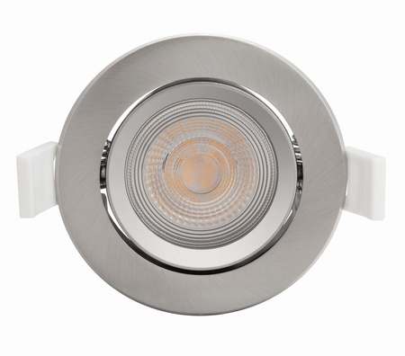 3x Oprawa Podtynkowa Wpuszczana LED 5W 350lm 2700K Nikiel Sparkle Philips