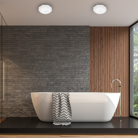 Plafon LED Lampa Sufitowa Natynkowa HEX 12W LED Ø290mm Eko-Light