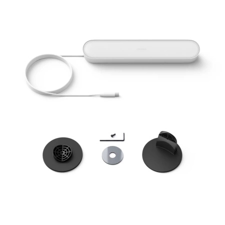 Lampka Biurkowa Podłużna LED 6.7W 500lm IP20 White and Color Ambiance RGB + TW Biała 25cm Inteligentna SMART Zigbee Bluetooth Play Rozszerzenie Philips HUE