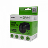 Czujnik Ruchu i Zmierzchu PIR IP44 Natynkowy Czarny 12m 180° CP Ecolight