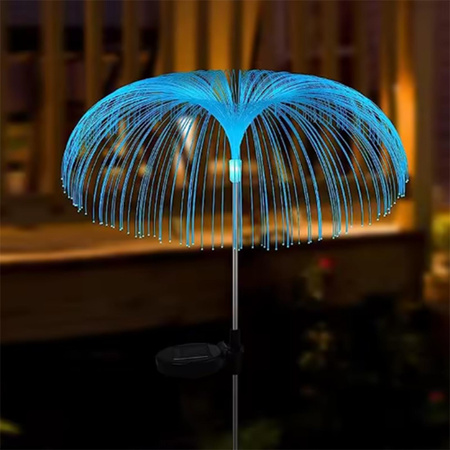 Lampa Solarna Ogrodowa LED Wbijana Ozdobna Zewnętrzna Meduza Dmuchawiec IP44