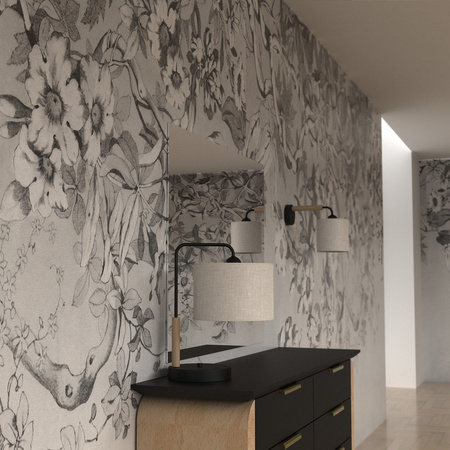 Lampa Stołowa ATLANTA 1xE27 Biurkowa Nocna Milagro