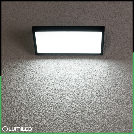 Lampa Ogrodowa Zewnętrzna Kinkiet Elewacyjny CCT 20W LED IP44 MAVIS LUMILED