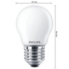 Żarówka LED E27 P45 4,3W = 40W 470lm 2700K Ciepła PHILIPS