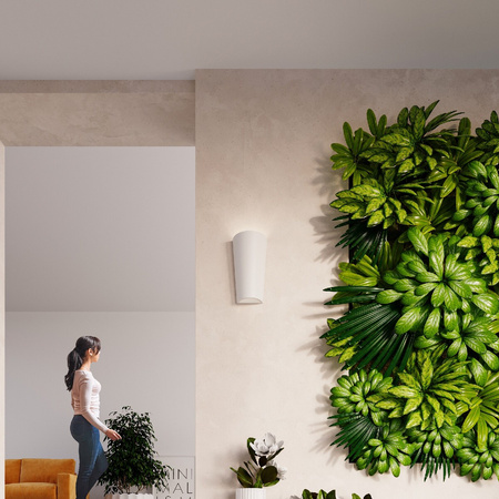 Lampa Ścienna Kinkiet E27 Tubularna Biała Nowoczesna Lana Sollux