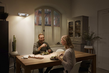 Lampa LED Ścienna Sufitowa Kinkiet Oprawa Natynkowa 9.6W 615lm CCT Dekoracyjna Biały Spot Pluto Ledvance