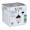 Lampa Ogrodowa Wisząca E27 Na łańcuchu Czarny mat VT-850 V-TAC