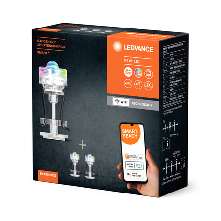Dekoracyjne punkty świetlne LED RGB SMART+ WiFi GARDEN 3 Dot LEDVANCE - Rozszerzenie