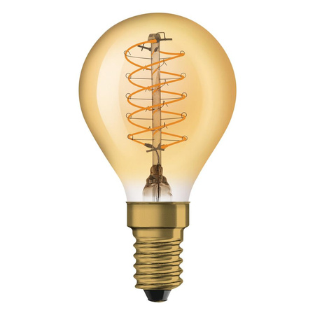 Żarówka LED Dekoracyjna A45 E14 3.4W = 25W 250lm 2200K Ciepła 320° Filament Ściemnialna Vintage 1906 Osram