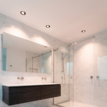 Oprawa Halogenowa Podtynkowa Ruchoma Okrągła AURELI Grafit Blacha MR16 GU10 LUMILED