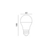 Żarówka LED E27 Kulka 10W 800lm 6000K Zimna 270° LED2B Kobi