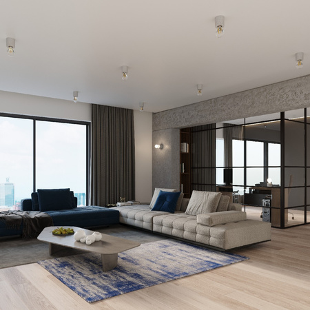 Lampa Sufitowa Oprawa Natynkowa E27 Cylindryczna Szara Industrialna Salgado Sollux