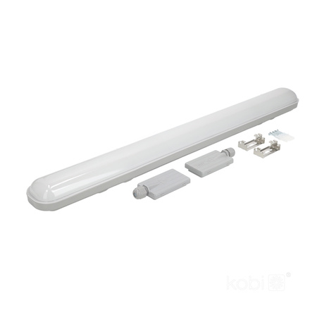 Oprawa Liniowa Hermetyczna LED 20W 2400lm 4000K Neutralna IP65 Szara Negro Kobi