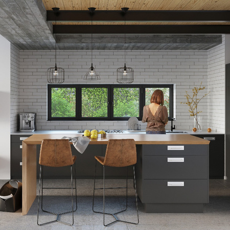 Lampa Sufitowa Wisząca Zwis E27 Owalna Czarna Industrialna Celta Sollux