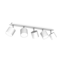 Lampa Sufitowa DIXIE Biała 5xGX53 Ruchoma Milagro