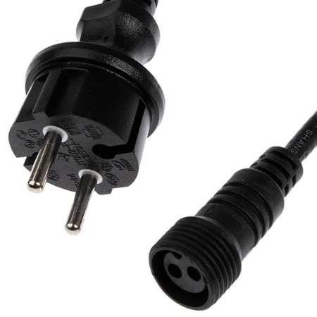 Girlanda Ogrodowa Zewnętrzna Łańcuch Świetlny 15m 15xE27 + Żarówki LED 2W 3000K Lumiled