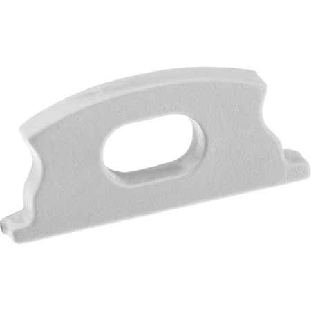 Profil Aluminiowy Anodowany do LED KM24 Srebrny Natynkowy 1m + Przesłona przezroczysta + Zaślepki