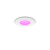 Panel LED Oprawa Podtynkowa Wpuszczana 8.3W 1000lm IP44 White and Color Ambiance RGB + TW Biała Inteligentna SMART Zigbee Bluetooth Slim Downlights Philips HUE