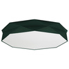 Lampa Sufitowa Plafon Oprawa KANTOOR Okrągła Zielono-Biała 86cm 15W 6xE27 1081 TK Lighting