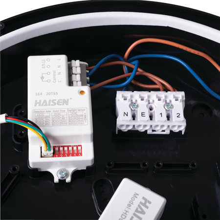 Plafon Lampa Sufitowa LED Mikrofalowy Czujnik Ruchu DABA PRO 26W 2800lm 4000K IP65 Biała KANLUX